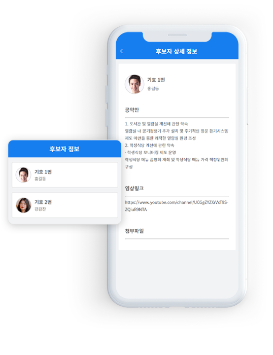 후보자 검증 상세 정보 화면